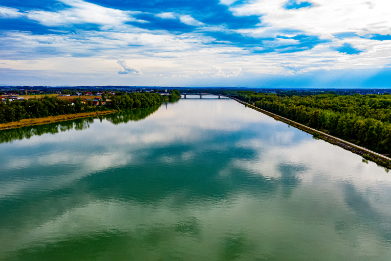 Donau Luftbild