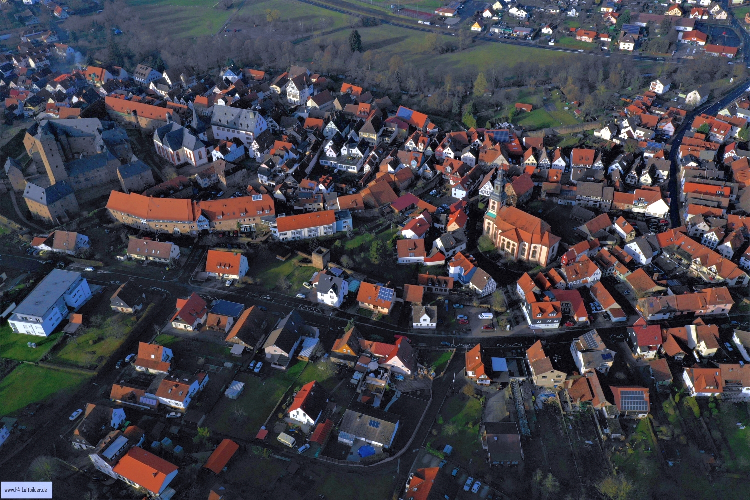 Steinau an der Straße Hochauflösende Luftbilder von Steinau an der Straße