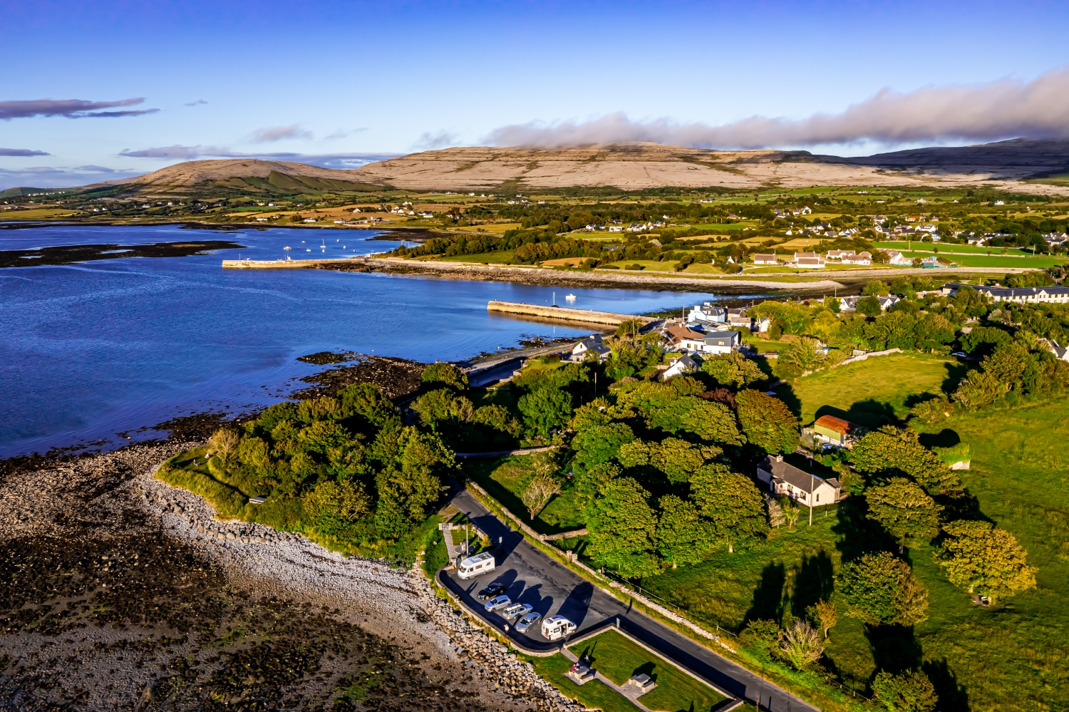 Ballyvaughan Hochauflösende Luftbilder Ballyvaughan